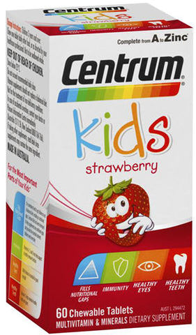 Centrum Kids Multivitamin Chewable Tablets 60