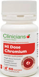 Clinicians Hi-Dose Chromium Capsules 60