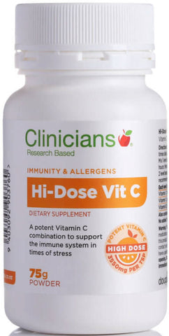 Clinicians Hi-Dose Vitamin C Powder 75g