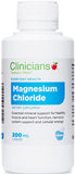 Clinicians Magnesium Chloride Liquid 200ml - New Zealand Only
