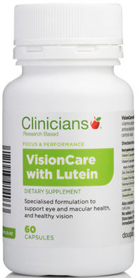 Clnicians VisionCare with Lutein Capsules 60