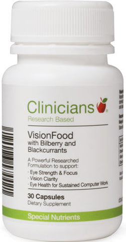 Clinicians VisionFood Capsules 30