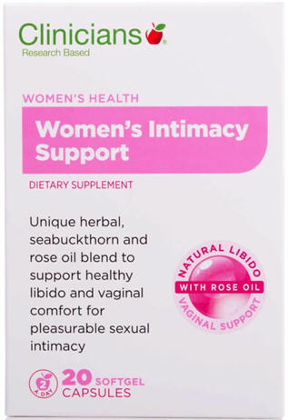 Clinicians Women's Intimacy Support SoftGel Capsules 20