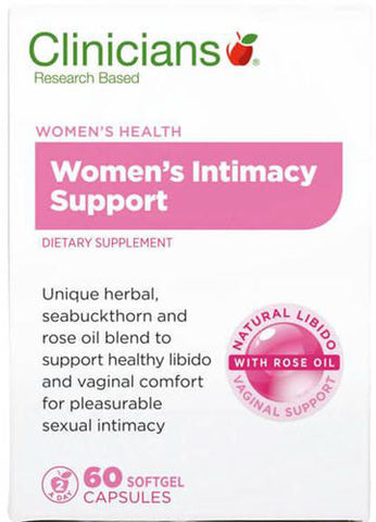 Clinicians Women's Intimacy Support SoftGel Capsules 60
