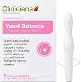 Clinicians Yeast Balance Vaginal Tablets 7