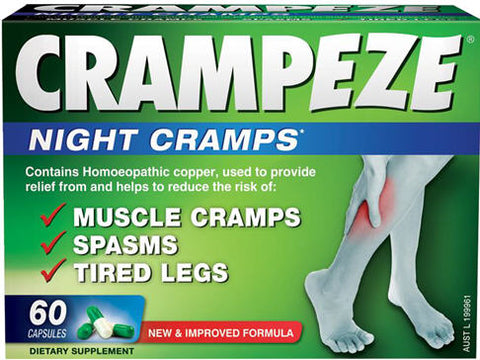 Crampeze Night Cramps Capsules 60