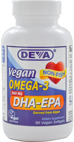 Deva Vegan Omega-3 300mg Capsules 90