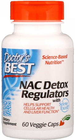 Doctors Best NAC Detox Regulators Capsules 60