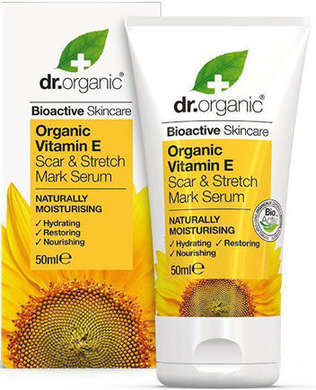 Dr Organic Vitamin E Scar & Stretch Mark Serum 50ml