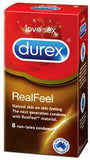 Durex Latex Free Condoms Real Feel 8