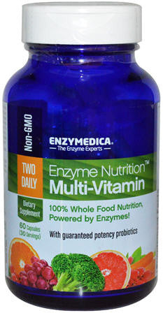 Enzymedica Multivitamin Enzyme Nutrition Capsules 60