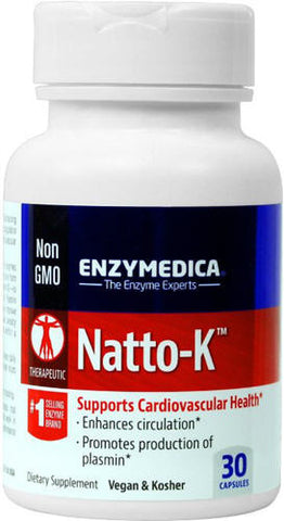 Enzymedica Natto-K Enzymes Capsules 30