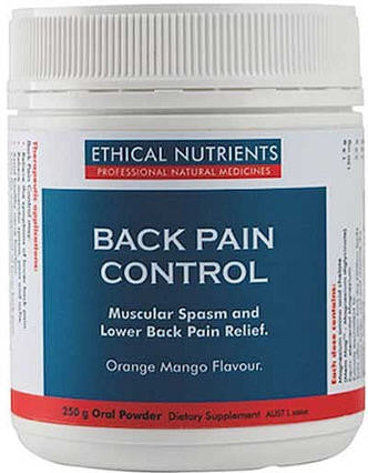 Ethical Nutrients Back Pain Control Oral Powder 250g - Discontinued