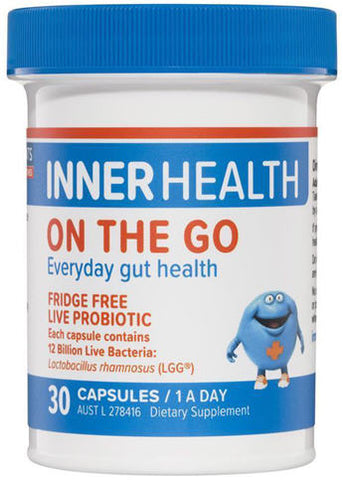 Inner Health On The Go Probiotic Capsules 30