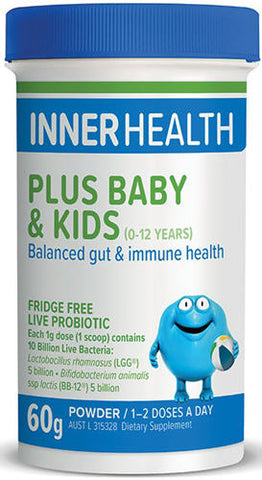 Inner Health Plus Baby & Kids Probiotic Powder 60g