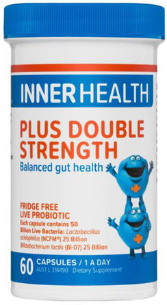 Inner Health Plus Double Strength Probiotic Capsules 60 - unavailable