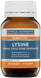 Ethical Nutrients Lysine Lip Defence Tablets 30