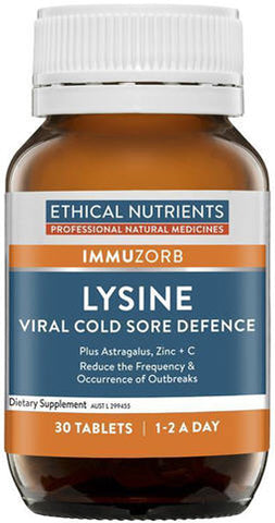 Ethical Nutrients Lysine Tablets 30