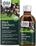 Gaia Black Elderberry Immune Support Syrup 89ml - New Zealand Only