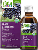 Gaia Kids Black Elderberry Syrup 89ml - New Zealand Only