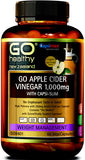 Go Healthy GO Apple Cider Vinegar 1000mg with Capsi-Slim VegeCapsules 60