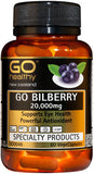 Go Healthy GO Bilberry 20,000 Capsules 60