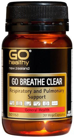 Go Healthy GO Breathe Clear Capsules 30
