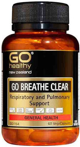 Go Healthy GO Breathe Clear Capsules 60