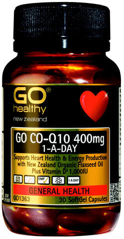 Go Healthy Co-Q10 400mg Capsules 30