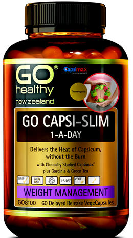 Go Healthy GO Capsi-Slim 1-A-Day VegeCapsules 60