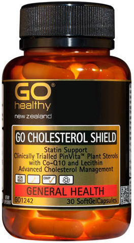 Go Healthy GO Cholesterol Shield Capsules 30