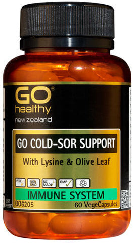 Go Healthy GO Cold-Sor Support Capsules 60