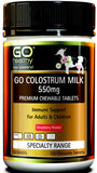 Go Healthy GO Colostrum Milk Chewable Tablets 550mg (Strawberry) 120
