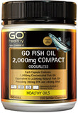 Go Healthy GO Fish Oil 2,000mg Compact SoftGel Capsules 230