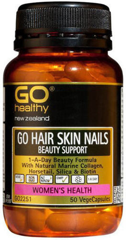 Go Healthy GO Hair Skin and Nails Beauty Formula Capsules 50
