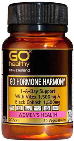 Go Healthy GO Hormone Harmony with Vitex and Black Cohosh VegeCaps 30