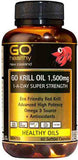 Go Healthy GO Krill Oil 750mg Reflux Free Capsules 60