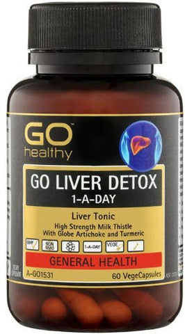 Go Healthy GO Liver Detox VegeCapsules 60