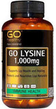 Go Healthy GO Lysine 1000mg Capsules 60