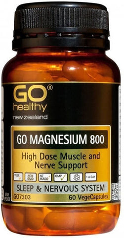 Go Healthy GO Magnesium 800 Capsules 60