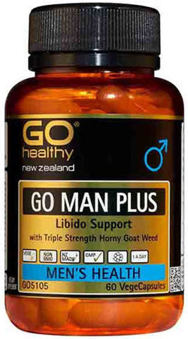 Go Healthy GO Man Plus Libido Support Capsules 60