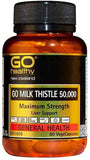 Go Healthy GO Milk Thistle 50,000mg Capsules 60