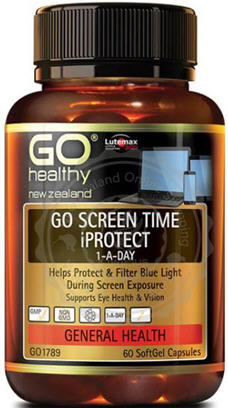 Go Healthy GO Screen Time iProtect 1-A-Day SoftGel Capsules 60