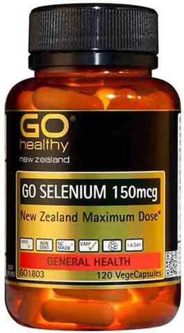 Go Healthy GO Selenium 150mcg Capsules 120