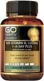 Go Healthy GO Vitamin D 1,000iu 1-A-Day Plus Vitamin C & Zinc Vege Capsules 60