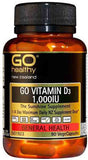 Go Healthy GO Vitamin D3 Capsules 90