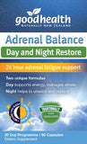 Good Health Adrenal Balance Day and Night Restore Capsules 60
