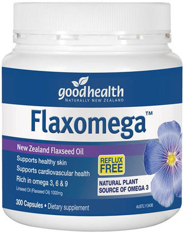 Good Health Flaxomega Flaxseed 1000mg Capsules 300