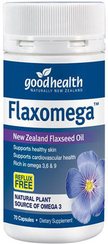 Good Health Flaxomega Flaxseed 1000mg Capsules 70