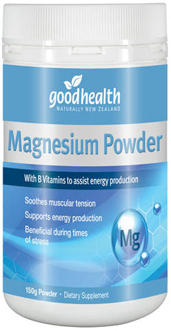 Good Health Organic Magnesium Powder 150g - New Zealand Only